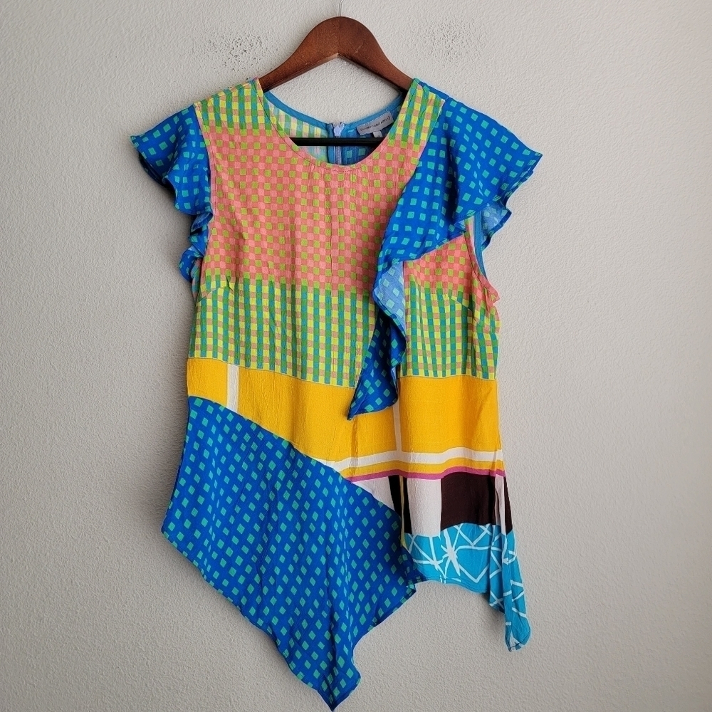 Conditions Apply Asymmetrical Blouse size S NWT